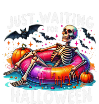 Skeleton Just Waiting For Halloween T-Shirt