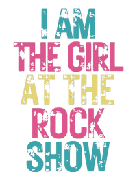 Vintage I Am The Girl At Show Rock Music Lover T-Shirt