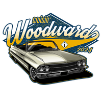 Cruisin Woodward 1962 Cadillac Coupe 2024 T-Shirt