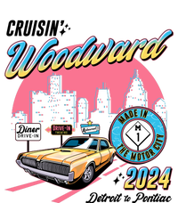 Cruisin Woodward Detroit To Pontiac 2024 Pink Version T-Shirt