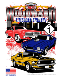 Woodward Timeless Cruisin 2024 Car Cruise V-Neck T-Shirt