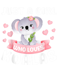 Just A Girl Who Loves Koala Bear Funny Christmas Birthday T-Shirt