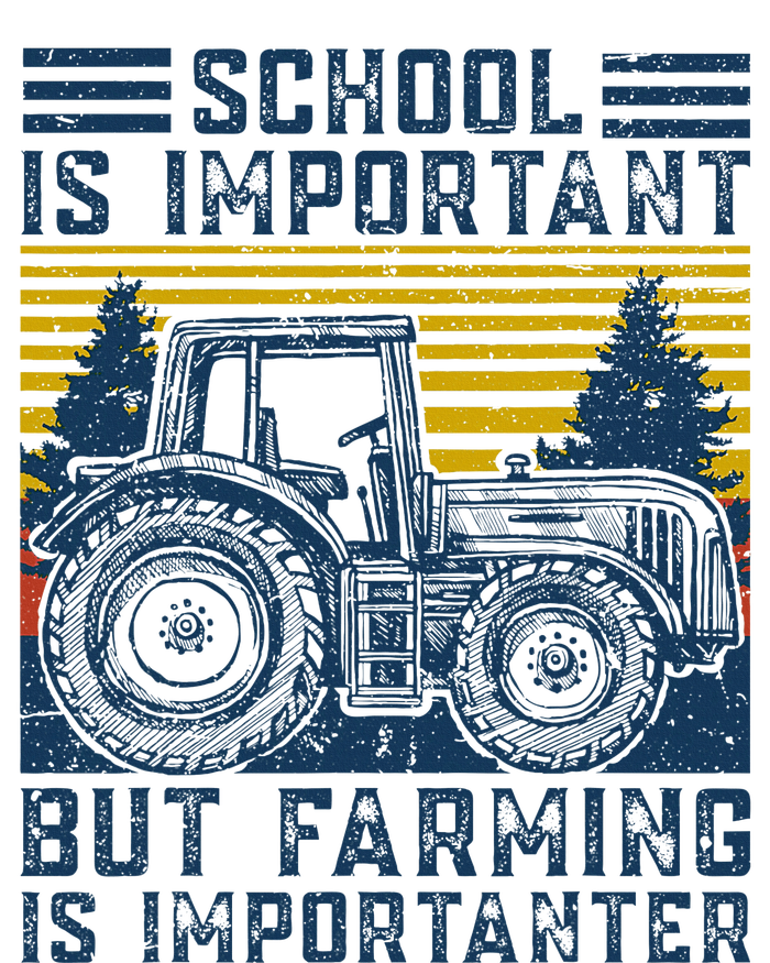 But Farming Is Importanter Farmer Tractor Funny Farm T-Shirt