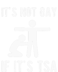 Distressed It Is Not Gay If ItS Tsa Funny Security Tall Hoodie