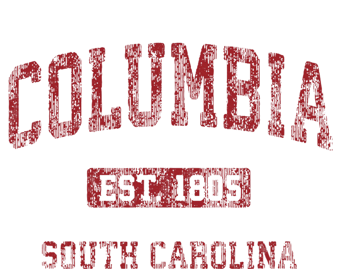 Columbia South Carolina Sc Vintage Athletic Sports Design T-Shirt