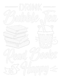 Drink Bubble Tea Read Books Be Happy Cute Kawaii Boba Tea Women's T-Shirt