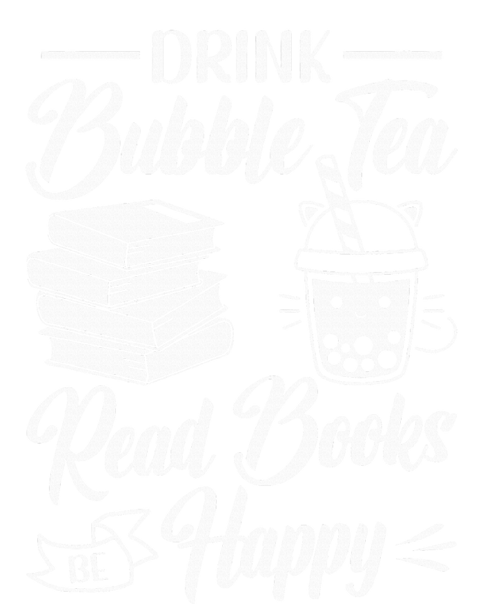 Drink Bubble Tea Read Books Be Happy Cute Kawaii Boba Tea Women's T-Shirt