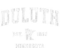 Duluth Minnesota Mn Vintage Athletic Sports Design Kids Long Sleeve Shirt