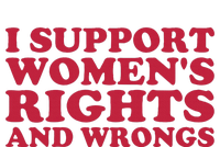 I Support Women Wrongs Women Rights PosiCharge Competitor Tank