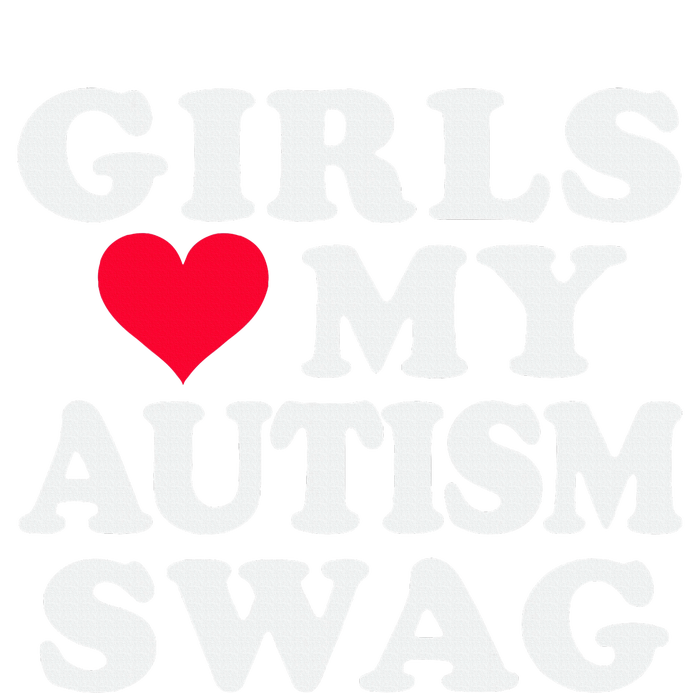 Girl Love My Autism Swag Funny Autistic Boy Awareness Womens California Wash Sweatshirt