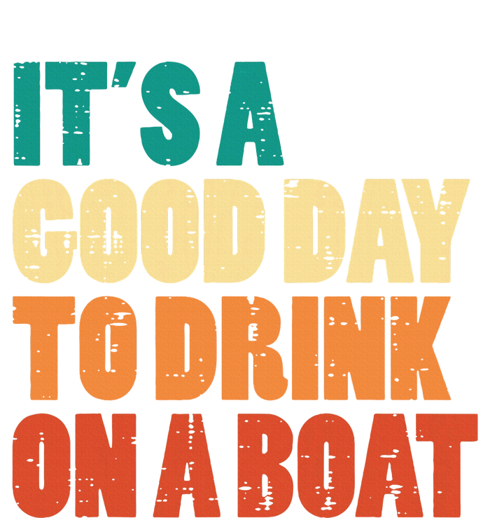 Good Day To Drink On Boat Retro Pontoon Boater Dad Magnet