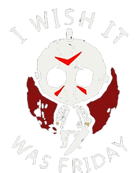 I Wish It Was Friday Funny Halloween Scary Holiday Horror T-Shirt