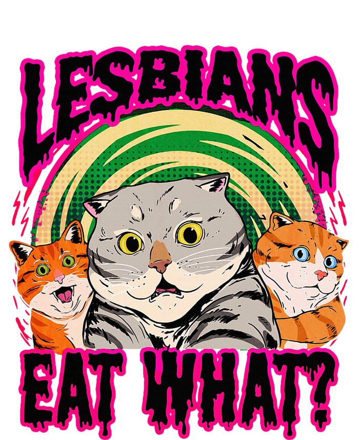 Lesbians Eat What Funny Cats Love Cute Women Boy T-Shirt