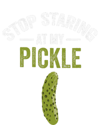 Stop Staring At My Pickle Halloween Pickle Costume T-Shirt