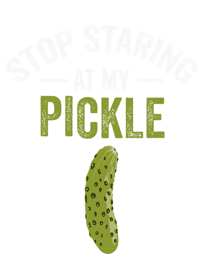 Stop Staring At My Pickle Halloween Pickle Costume T-Shirt