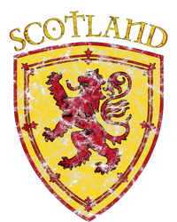 Scottish Rampant Lion Scotland Coat Of Arms Banner T-Shirt