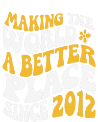 2012 Birthday Making The World A Better Place Since 2012 25L Jumbo Tote