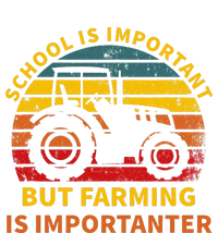 School Is Important But Farming Is Importanter Snapback Five-Panel Rope Hat