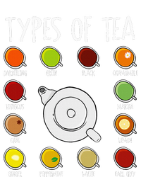 Types Of Tea Funny Tea Drinker Tea Lover T-Shirt