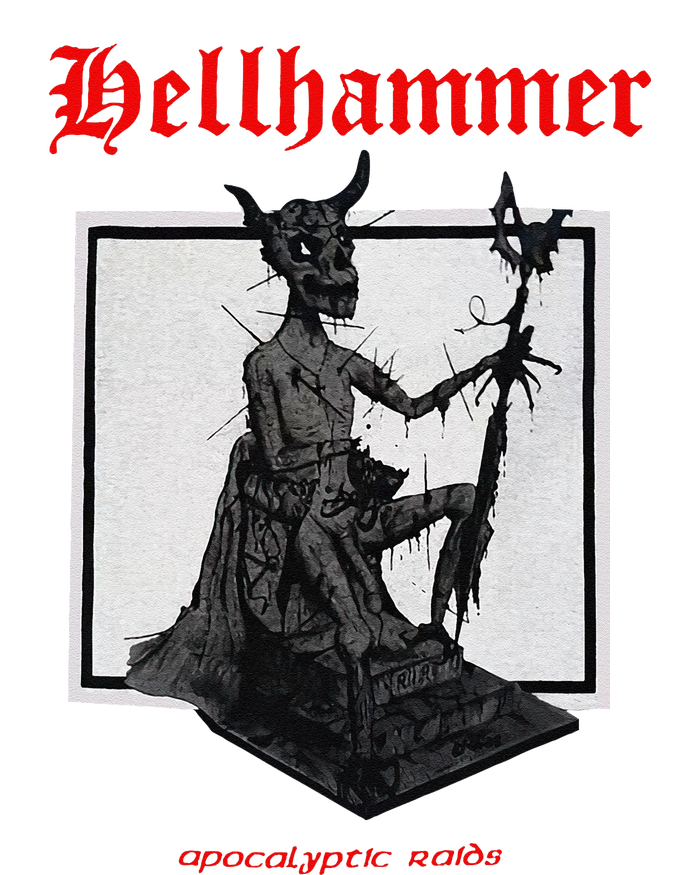 Hellhammer Black Statue T-Shirt