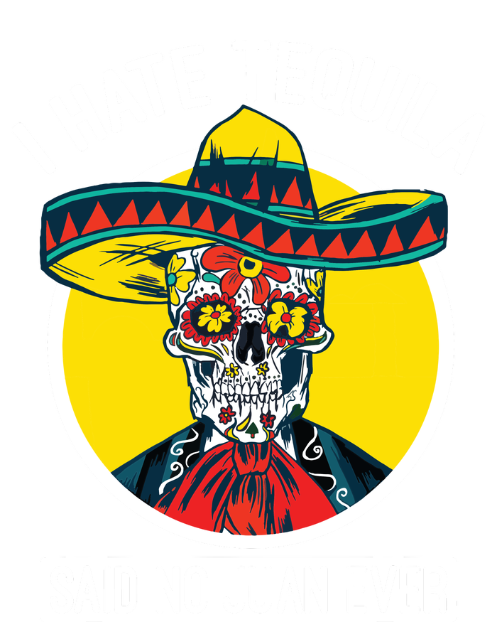 I Hate Tequila Said No Juan Ever Cinco De Mayo Wool Snapback Cap