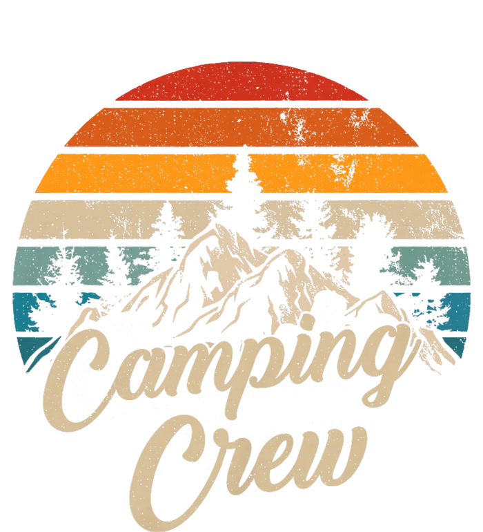 Vintage Retro Camping Crew Family Friends Matching T-Shirt