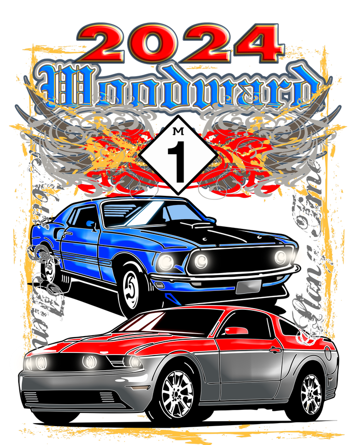 2024 Woodward Cruise Muscle Cars T-Shirt