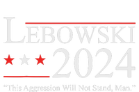 Lebowski Election Vote 2024 Women's Knotted Racerback Tank