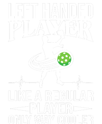 Funny Left Handed Player Like A Regular Player Only Cooler Pickle Paddle Ball Poster