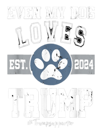 Even My Dog Loves Trump Usa Flag Election Trump Support Tall T-Shirt