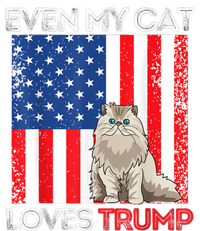 Even My Cat Loves Trump Usa Flag Election Trump Support Bumper Sticker