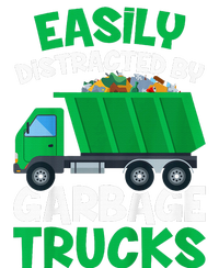 Trash Truck Easily Distracted By Garbage Trucks Cooling Performance Crew T-Shirt