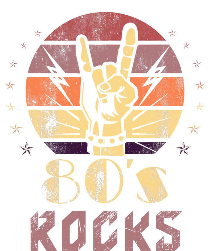 Vintage 80S Rock Bands Eighties 80s Party Retro Music Band T-Shirt