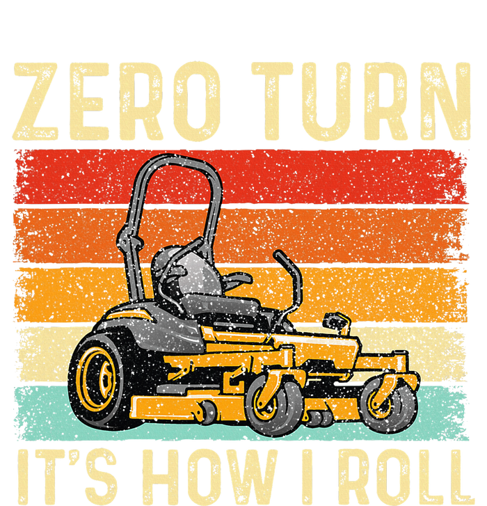 Zero Turn ItS How I Roll Landscaper Gardener Lawn Mowing Flat Bill Trucker Hat