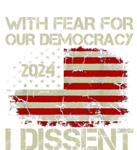 With Fear For Our Democracy I Dissent Cooling Performance Crew T-Shirt