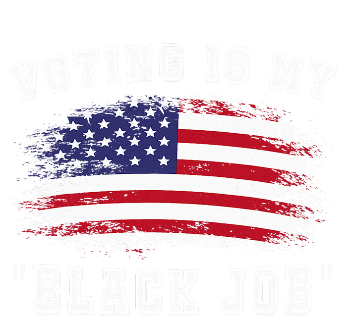 Voting Is My Black Job 7-Panel Snapback Hat