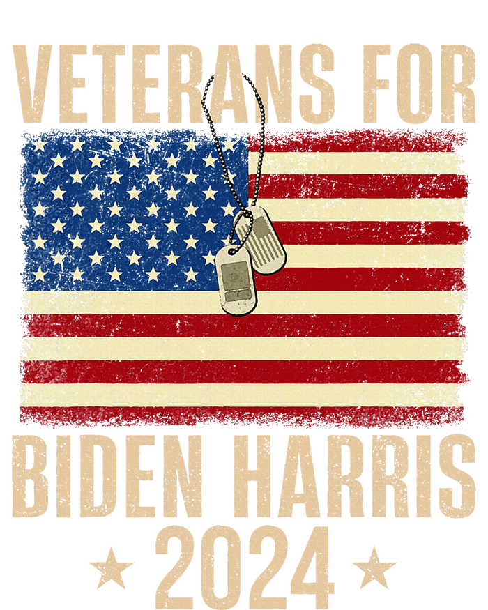 Veterans American Usa Flag Biden Harris 202 T-Shirt