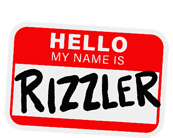 Rizzler Name Tag Rizz Design For Teens And Young Poster