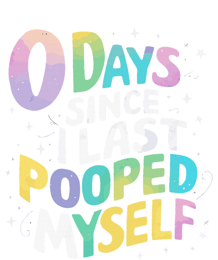 0 Days Since I Last Pooped Myself Women's Perfect Tri Rocker Tank