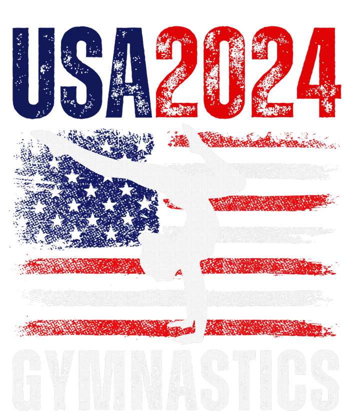 2024 Gymnastics Usa Flag Yupoong Adult 5-Panel Trucker Hat