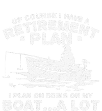 Funny I Plan On Beeing On My Boat Retirement Boat Women's Pullover Hoodie