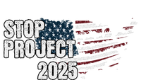 Stop Project 2025 Anti Trump Flag Button