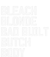 Bleach Blonde Bad Built Butch Body Antimaga Performance Long Sleeve Polo