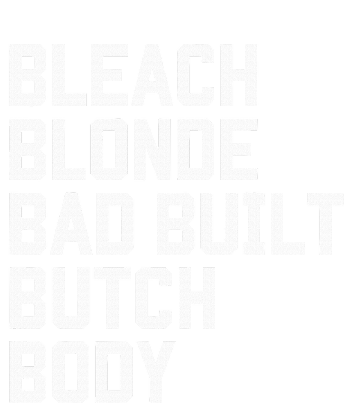 Bleach Blonde Bad Built Butch Body Antimaga Performance Long Sleeve Polo