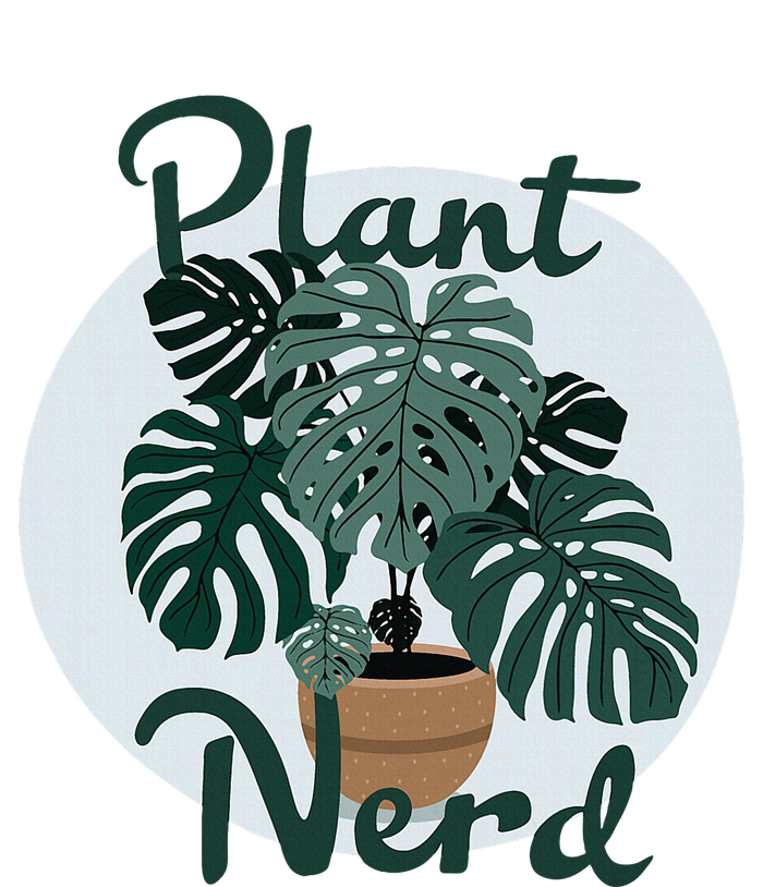 Plant Nerd Monstera Kids Long Sleeve Shirt