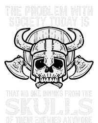 Viking Problem Society Today Skull Norse Mythology Kids Tie-Dye T-Shirt