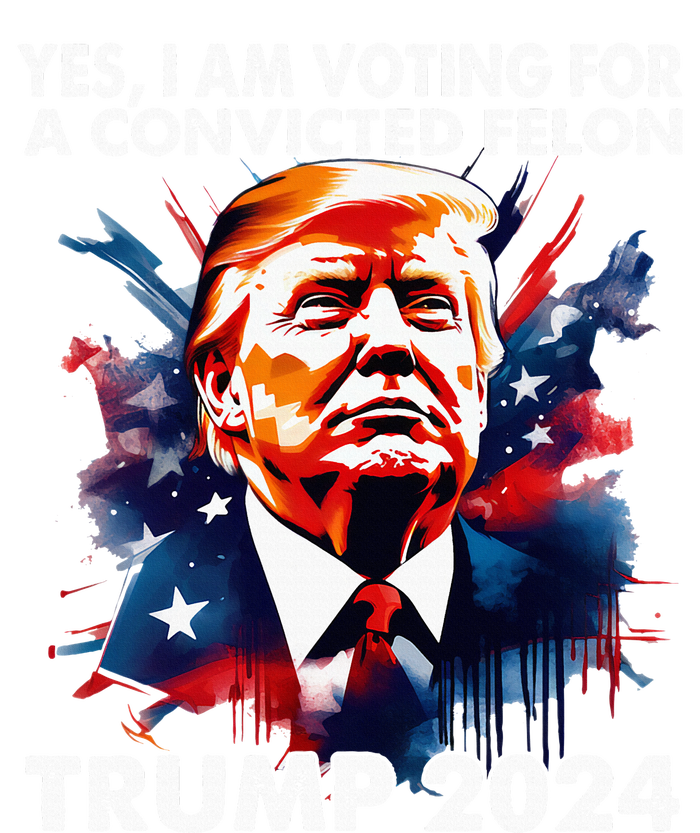 IM Voting Felon 2024 Voting For Felon Women Convicted Felon T-Shirt