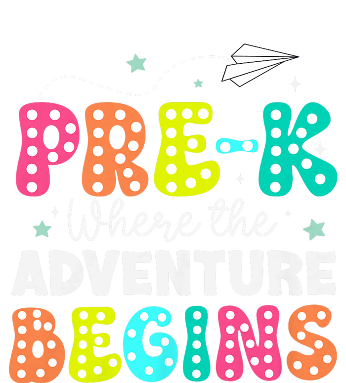 Pre K Where The Adventure Begins Back To School Teacher Tank Top