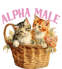 Alpha Cat Male Ironic Funny Kitten Weird Humor Kittens T-Shirt