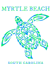 Myrtle Beach South Carolina Sea Turtle Colorful Souvenir Tie Dye Hoodie